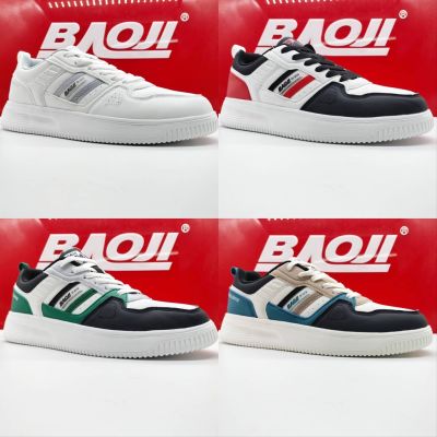 [New 03/2023] BAOJI บาโอจิ แท้100% รองเท้าผ้าใบผู้ชาย bjm767