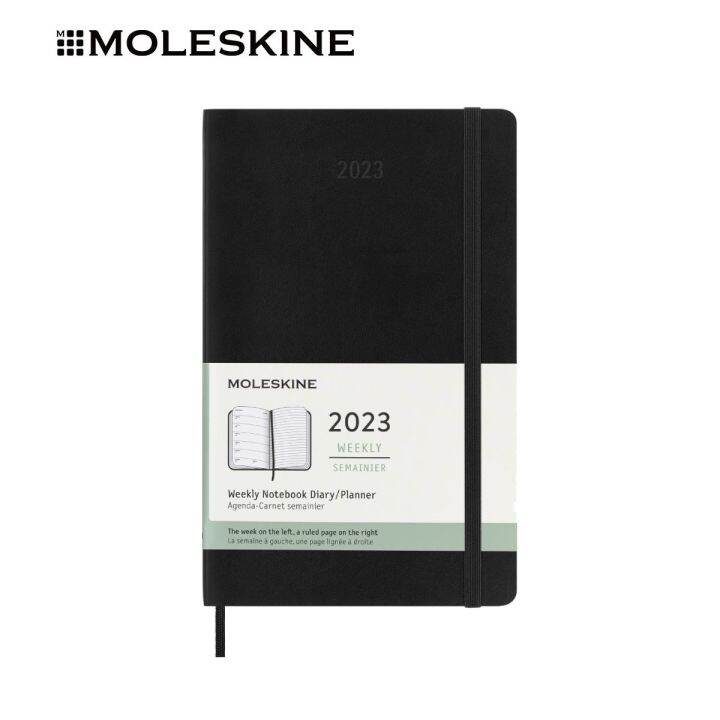 Moleskine 2023 12M Classic Weekly Planner Soft Cover Lazada Singapore