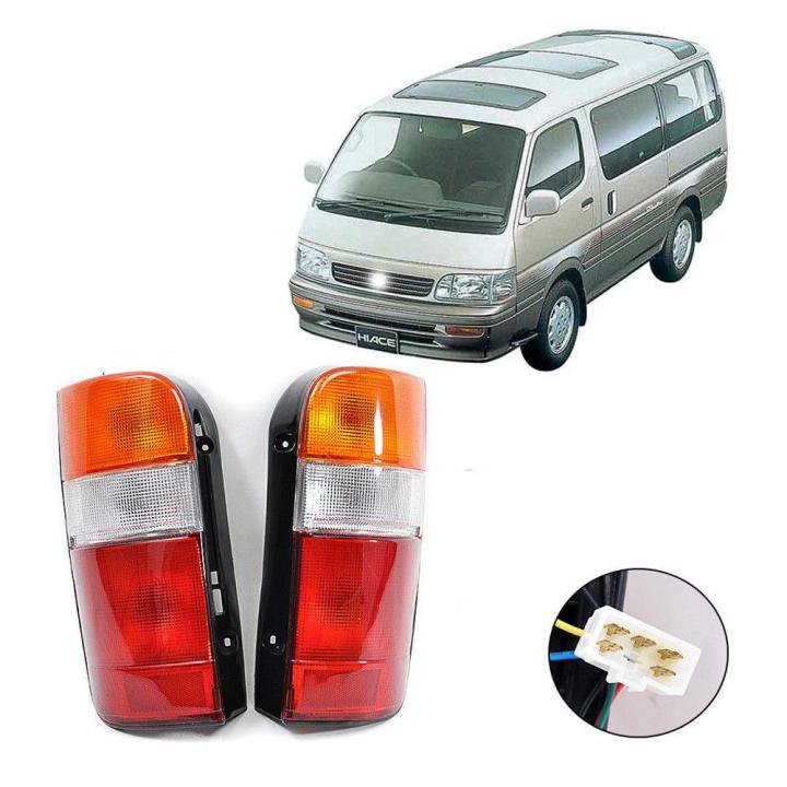 ชุดไฟท้ายสำหรับรถตู้-toyota-hiace-lh-112-114-hiace-rzh-101-104-ปี-1989-2004-จำนวน-1-คู่-ซ้ายและขวา