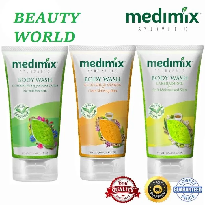 New Stock Medimix Ayurvedic Body Wash Three Variations 300ml Lazada