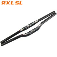 【☊HOT☊】 b84703i Rxl SlจักรยานH Andlebar 760 มิลลิเมตรคาร์บอนMtbมือจับสีดำคาร์บอนจับบาร์Mtbภูเขาแบน/Riser 3 พันH Andlebar