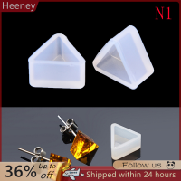 ? Heeney 2pcs ผู้หญิงล้างแม่พิมพ์ซิลิโคนสำหรับทำเครื่องประดับต่างหู DIY แม่พิมพ์เรซิ่น