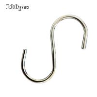 Hangers S Hooks Home Garden Household Supplies LOT OF 100 Metal S HOOK STEEL S HOOKS 1-1/2inch Home Organization Picture Hangers Hooks