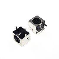 10 Pcs LCD TV S-Video 9 Pin Mini Din Socket Connector Shield มุมขวา Mini Circular DIN Receptacle Socket