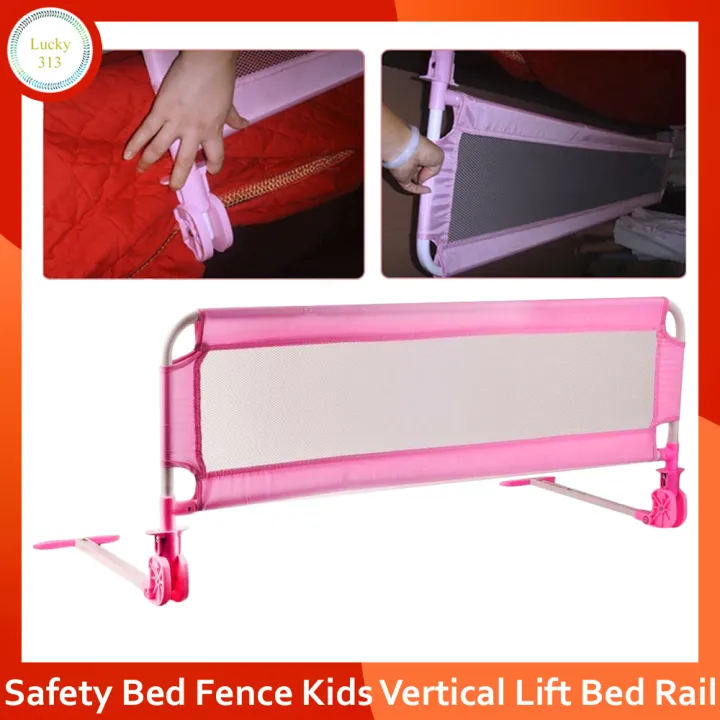 Lucky313 1.8m Safety Bed Fence Kids Vertical Lift Bed Rail Infants