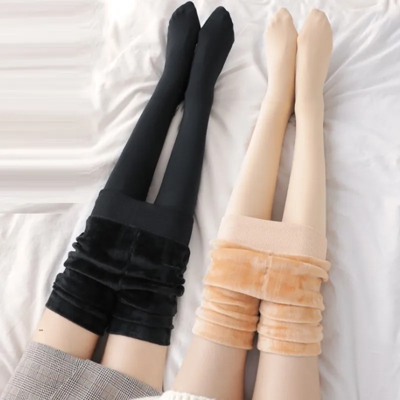【HOT】 Winter Warm Leggings Women's Thermal Pants Polar