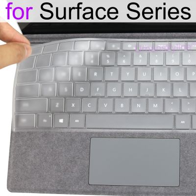 Keyboard Cover for Surface Pro 9 8 7 6 5 4 3 2 X 7 Plus for Microsoft Laptop Studio GO Book RT Silicone Protector Skin Case 15