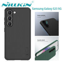 Nillkin เคสสำหรับ Samsung Galaxy S23 5G เคสป้องกันกล้องมืออาชีพเคส Frosted สุดคลุมทั้งหมดฝาครอบด้านหลังกันกระแทกเคส Samsungs23