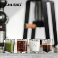 2 Oz Shot Glass สำหรับ Single Shot Of Risetto Heavy Base Square Coffee Glass Espresso Cup 60Ml Clear Shot Glasses Measuring Cup