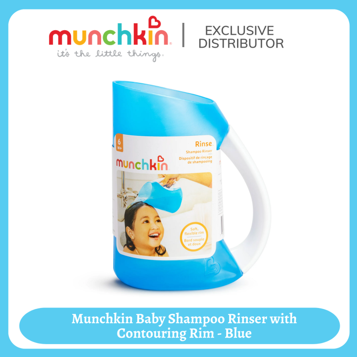 Munchkin Baby Shampoo Rinser with Contouring Rim Blue Lazada PH