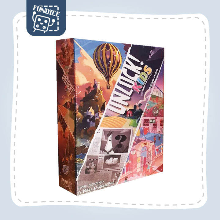 Fun Dice Unlock! Kids Board Game Lazada.co.th