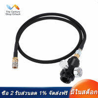 Regulator with 100cm SLP FLEX Remote Hose Line 0-200 Psi to HPA Co2 Tank Cylinder