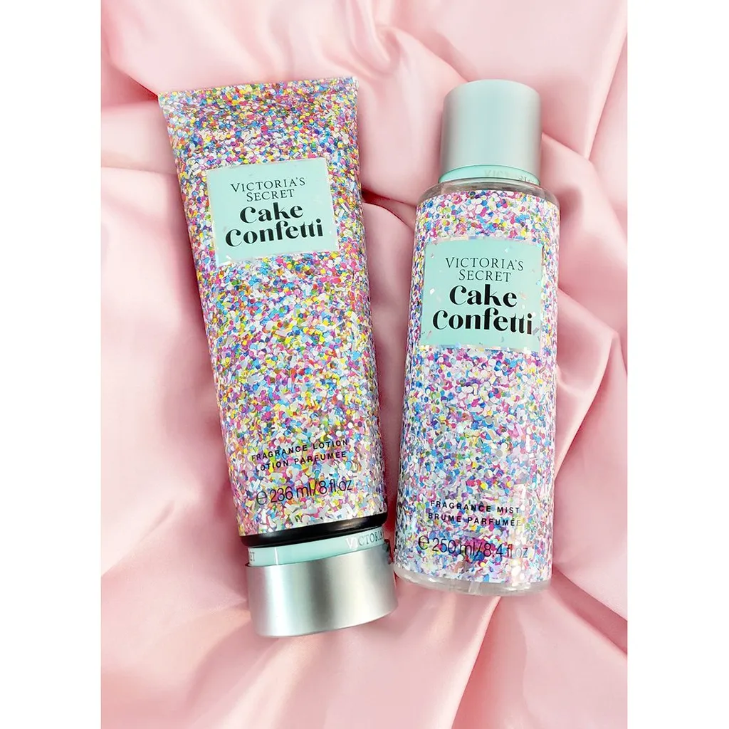 Victoria secret outlet cake confetti lotion