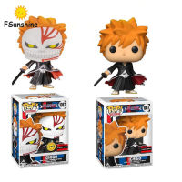 Funko Pop Kurosaki Ichigo รูปของเล่นเครื่องประดับอะนิเมะตุ๊กตารูปของเล่นสำหรับแฟนคอลเลกชัน Home Office ตกแต่ง【cod】