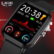 LIGE 2022 New Custom Watch Face Sport Smart Watch Men IP68 Waterproof