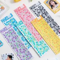 MOHAMM 1 Sheet Fresh Flower Laser Stickers for Photo Album Crafts DIY Collage Material Scrapbook Journal Planners Stickers Labels