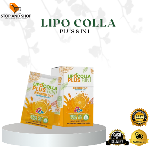 Lipo Colla Plus 8 IN1 10 Sachets (Concentrated and effective for women ...