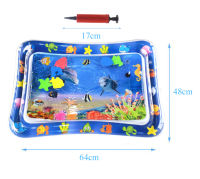 Summer inflatable water mat for babies Safety Cushion Ice Mat Early Education Baby Toys Play Summer Toys