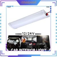 รถหลังคาภายใน72LED เพดานโดมรถบรรทุกไฟอ่านหนังสือ12/24V ความเร็วสูง