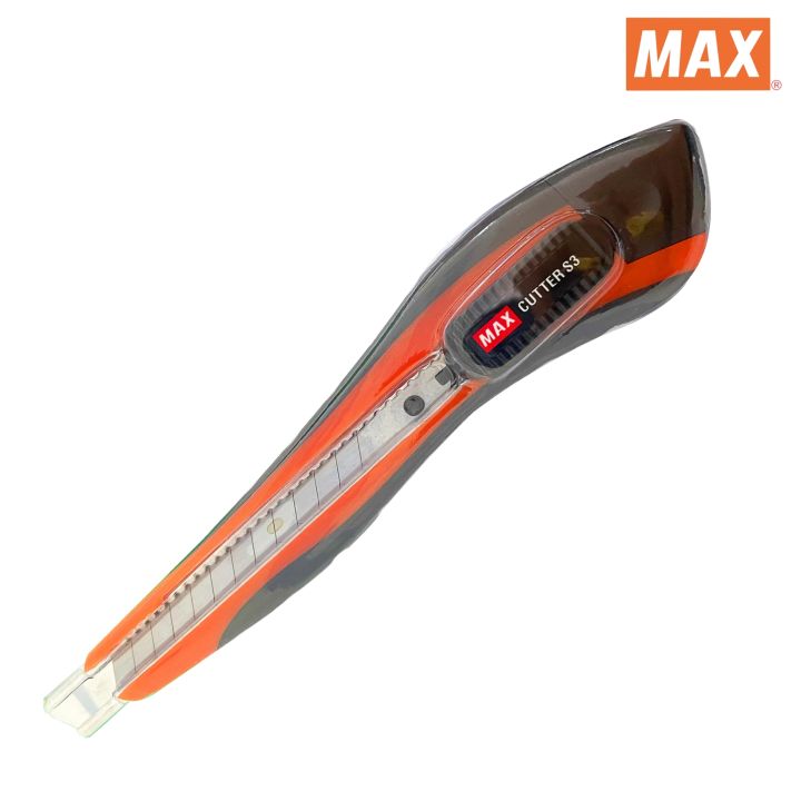 max-แม็กซ์-มีดคัตเตอร์-พลาสติก-max-s3-สีส้ม-size-s-จำนวน-1-อัน