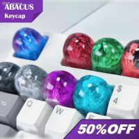 NATIONAL☾Mimeo Keycaps Personalizado Resina Plantas Aquáticas Design ESC Para Mx Kailh TTC Teclado Mecânico