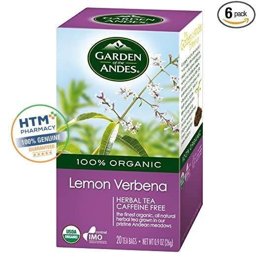 Garden of The Andes Organic Lemon Verbena Tea 20 bags Lazada