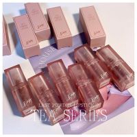 Korean BBIA new lipstick frosted powder tube matte matte 07/08/milk tea nude brown 09 taro rose new color