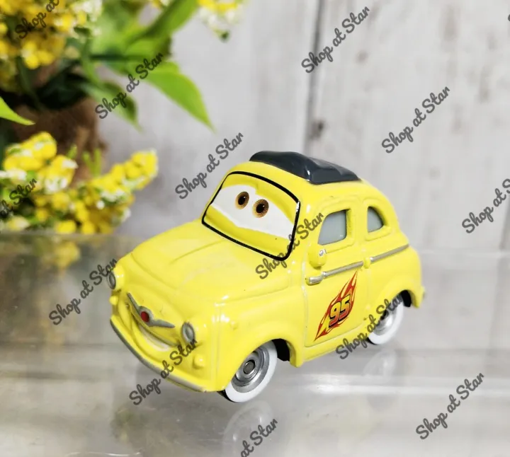 Luigi Alloy DieCast Metal (Length - 4.5cm / 2 inches) Lightning McQueen ...