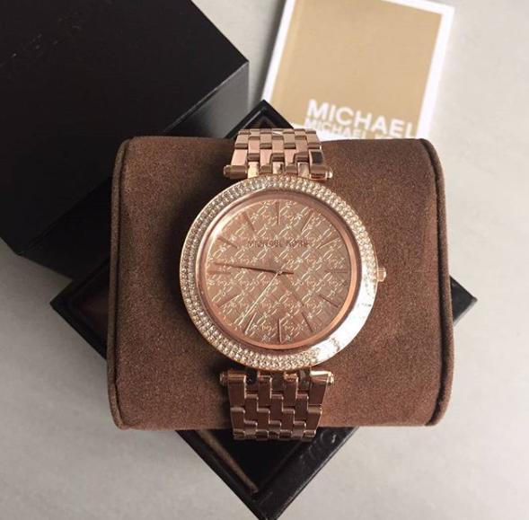 Michael Kors Darci Rose Gold Dial Rose Gold tone Women s Watch