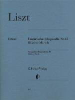 LISZT Hungarian Rhapsody no. 15 (Rákóczi March) (HN807)