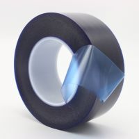 【LZ】 100m pvc chapeado azul fita de alta temperatura ácido base azul filme filme de superfície de metal de aço inoxidável película protetora azul