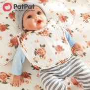 PatPat 100% Cotton Muslin Baby Floral Pattern Bib