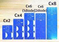 ปริ้นเปล่า ปริ้นภาคจ่ายไฟ ปริ้นใส่Capacitor รุ่นมีไดโอดในตัว จำนวน 1 แผ่น