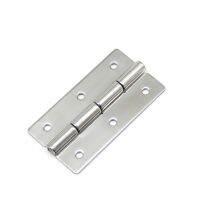 Industrial SUS304 Mirror Polished Connector Automation Equipment Metal Box Folding Hinge