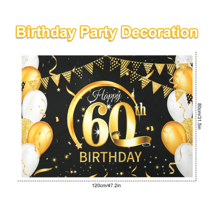 40th-แบนเนอร์วันเกิด50th-birthday-60th-แบนเนอร์วันเกิด30th-40th-50th-60th-ขนาดใหญ่แบนเนอร์วันเกิดแฮปปี้สีดำทองวันเกิด-party-decor-พื้นหลัง80x120ซม-แบนเนอร์วันเกิดป้าย30th-แบนเนอร์วันเกิด