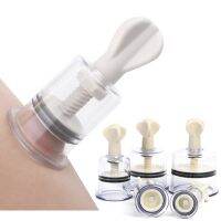 tdfj 4 Size Rotating Handle Massage Cans Enhancer Anti Cellulite Acupuncture Cupping Cups Nipple Aspirator