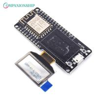 สำหรับ Wemos ESP8266โมดูล WiFi 0.96นิ้วจอแสดงผล OLED แบบโหนดบอร์ดพัฒนาแบบไร้สายอินเตอร์เฟสไมโครยูเอสบี