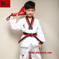 ชุดเทควันโดผ้าฝ้ายสำหรับเด็กเด็กแขนยาว Tae Kwon Do Boks Clothes TKD