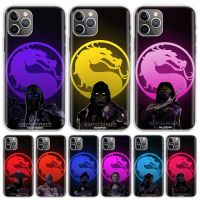 Scorpion Zero Sub Mortal Kombat For iPhone 11 13 14 Pro Max 12 Mini Phone Case X XS XR 6 6S 8 7 Plus SE Apple 5 5S Fundas Cover