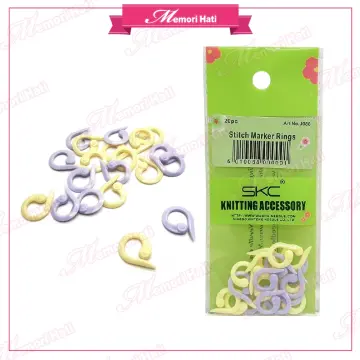 100Pcs Colorful Knitting Stitch Markers Crochet Locking Tool Craft