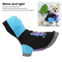 Dog Hoodie Snap Design Machine Washable Thicken Puppy Winter Coat for Partys for Daily for Christmas