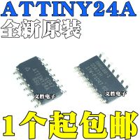 New and original ATTINY24A-SSU SOP14 IC-MCU 8-bit microcontroller, 2 k flash IC chip, Microcontrollers eight 2 k flash IC chips