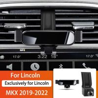 ที่จับโทรศัพท์มือถือติดรถยนต์สำหรับ Lincoln MKX 2019-2022 360องศาที่ยึดจีพีเอสแบบหมุนได้เป็นพิเศษรองรับอุปกรณ์เสริมขายึดนำทาง