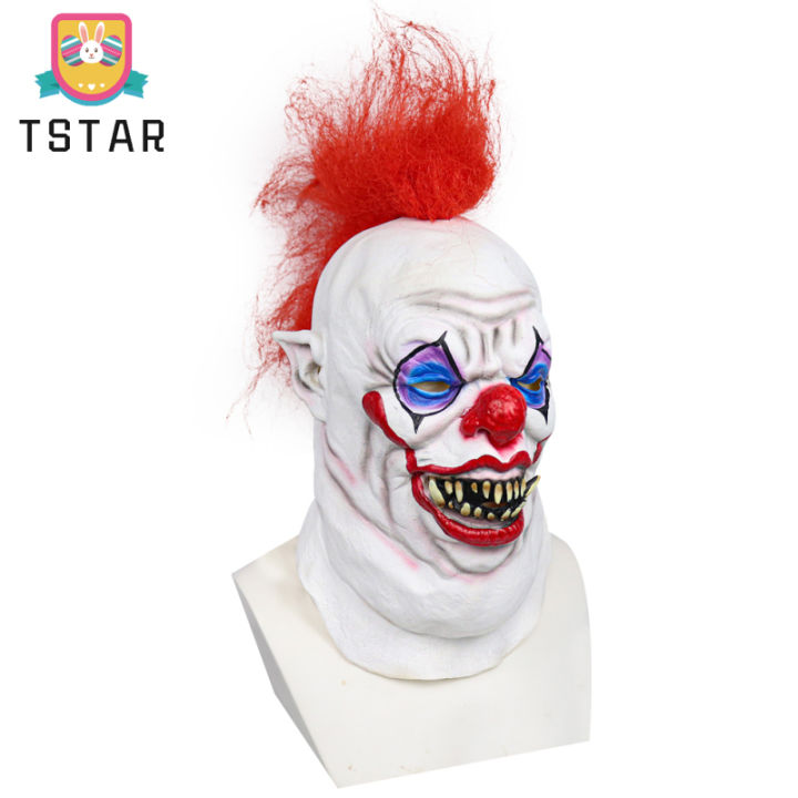 ts-ready-stock-halloween-full-face-clown-latex-mask-with-hair-masquerade-dress-up-props-for-haunted-house-theme-party-cod