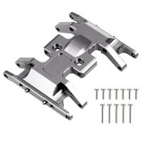 1 Set Metal Chassis Skid Plate Gearbox Mount for Axial SCX24 C10 Deadbolt JLU 1/24 RC Crawler Car Parts ,3