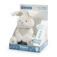 Gund Baby Animated Flora The Bunny ตุ๊กตา ตุ๊กตาผ้ากระต่าย มีเสียงพูดและเสียงดนตรี อ่อนนุ่มเป็นพิเศษ