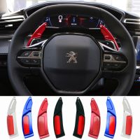 For Peugeot 508 5008 308 3008 208 2008 GT SW Car Steering Wheel Shift Paddle Gear Paddles DSG Extender Stickers Car Accessories