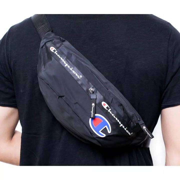 CHAMPION WAIST BAG WAISTBAG SLING BAG SLINGBAG SB WB tas champion lokal