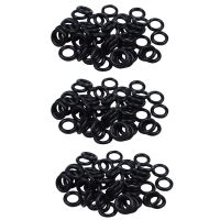 150 Pieces Black Nitrile Rubber O Ring Seals Washers 12 Mm X 25 Mm X 7 Mm