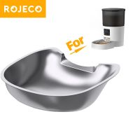 ROJECO Stainless Stee Feeder Bowl Only For 3L Automatic Pet Feeder With Camera Without Feeder Bowl For Cat Dog Pets Aaccessories